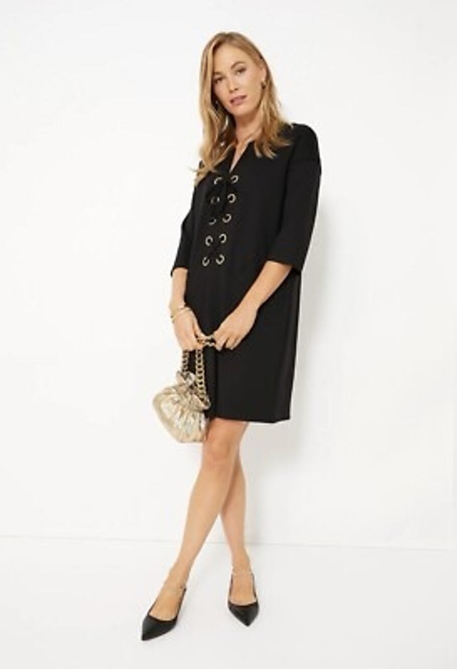 TUCKERNUCK Black Ellington Dress Size XXS NWT Retail $208 Tuckernuck
